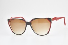 1980s vintage butterfly sunglasses PIERRE DANIEL 437 red oversized eyeglasses