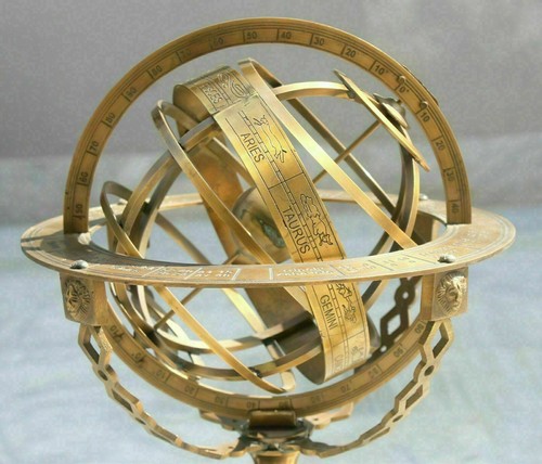 Astrolabio armillare - astrolabio, 18"