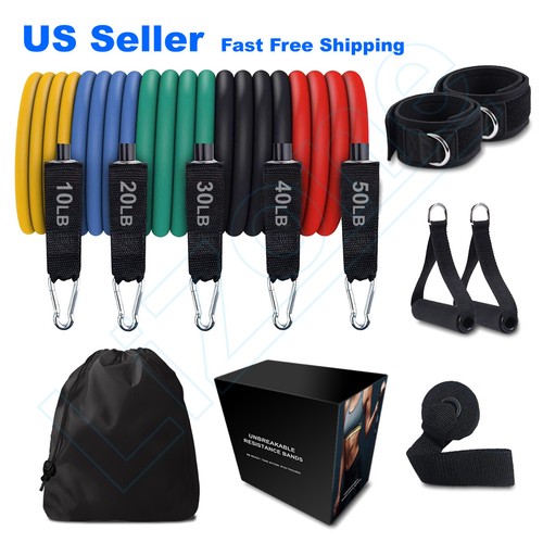 11pcs resistance bands - resistance,