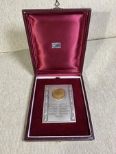 Targa commemorativa vintage 