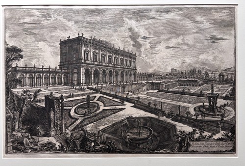 Giovanni piranesi villa - piranesi, "villa