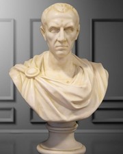 Busto Giulio Cesare scultura