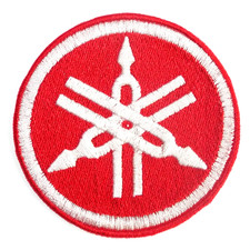 PATCH TOPPA MOTO YAMAHA, TERMOADESIVA Diametro 8 cm
