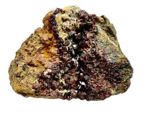 Cristalli granato grossularia - granato,