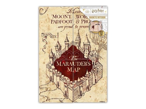 Taccuino magnetico mappa del - taccuino,