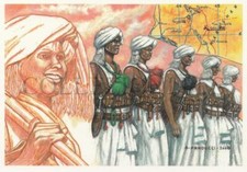 cartolina Publicard 1092: I Dubat somali (A. Parducci)