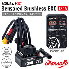 Nuova scheda programma ESC brushless ROCKET-RC 130A per motore 1/10 camper auto 380/390/540