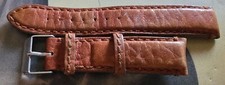 Cinturino Orologio Bulova Uomo Pelle Attacco Ansa 20mm Marrone Con Fibbia