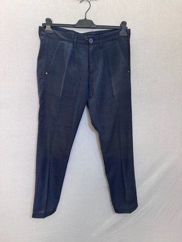 Liu plaid trousers size - plaid,