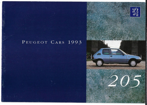 Peugeot 205 1993 - , market