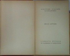 BELLE LETTERE  l'armata