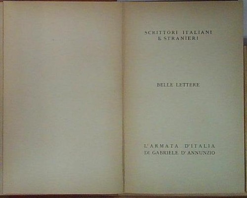 Belle lettere armata - lettere, l'armata