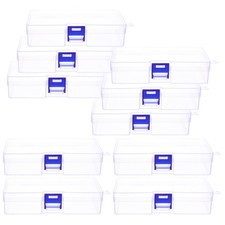  10 Pcs Scatola in Plastica Porta Oggetti Piccole Scatole Di Archiviazione