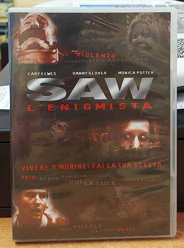 Saw enigmista dvd horror - l'enigmista,
