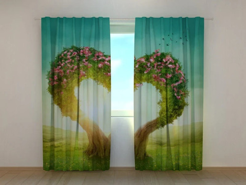 Tende albero cuore - tende,