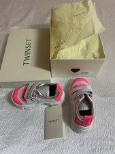 Twinset Sneakers pelle bambina bianco Fucsia scarpe 22 Bimba
