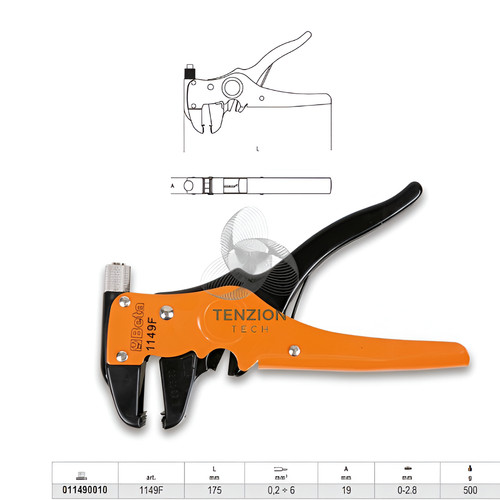 Pinza spellafili frontale - pinza,