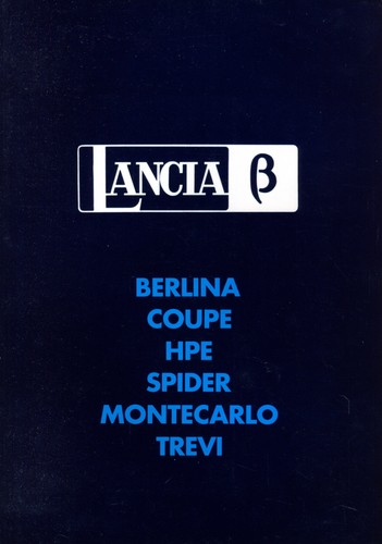 Lancia beta - beta, motor