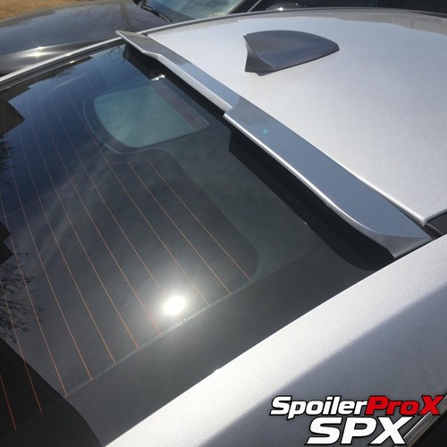 Rear window roof spoiler wing - rear,