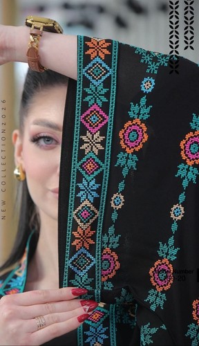 Abaya tatreez bisht - abaya,