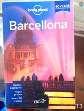Barcellona - libro EDT Lonely Planet guida città arte itinerari ITALIANO T3