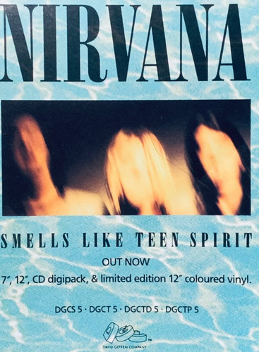 Nirvana 1991 originale stampa - 1991,