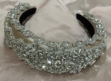 Cerchietto Cristallo Fiori