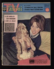 SORRISI 9/1960 BETTY CURTIS MODUGNO SANREMO JAZZ FITZGERALD TEDDY RENO SOUVENIR