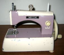 MACCHINA DA CUCIRE MINI NECCHI in miniatura Vintage da collezione anni 70
