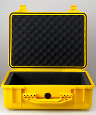 Peli Case 1520 Valigia Impermeabile Gialla Foam Pelican Pelicase Sea&Sea IP67