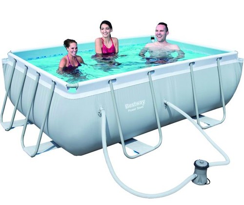 Piscina bestway power - piscina, power-steel