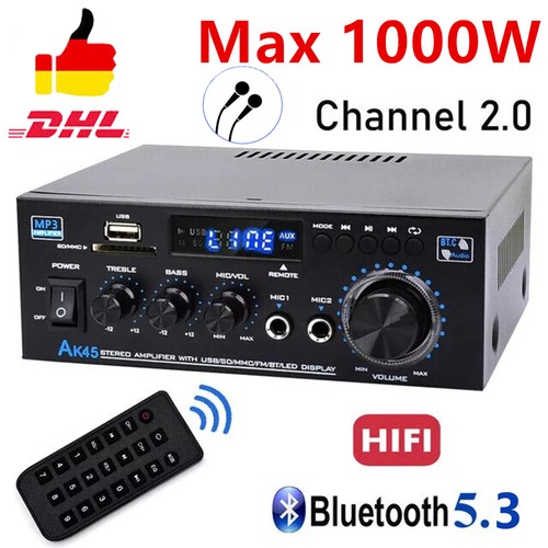 Amplificatore 1000w stereo - amplificatore,