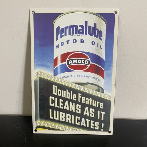 Vintage permalube gasoline - permalube,