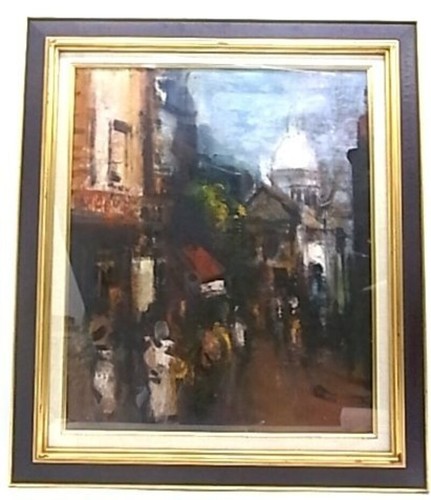 Parigi montmartre street scene - parigi,