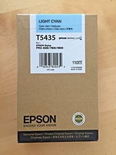 Inchiostro originale Epson - T5435 CIANO CHIARO / PRO 4000 7600 9600 (IVA INCLUSA) IMBALLATO