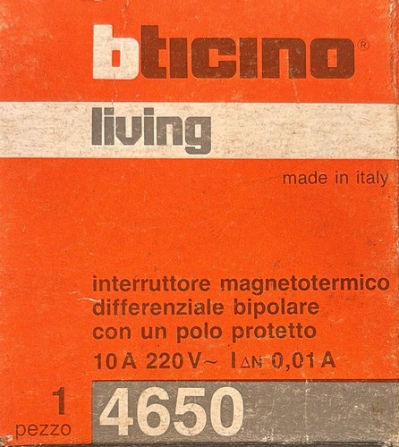 Bticino living 4650 - bticino, 4650-