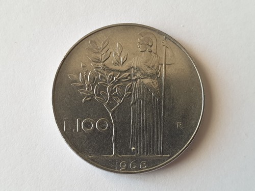 Repubblica italiana 100 lire - italiana,