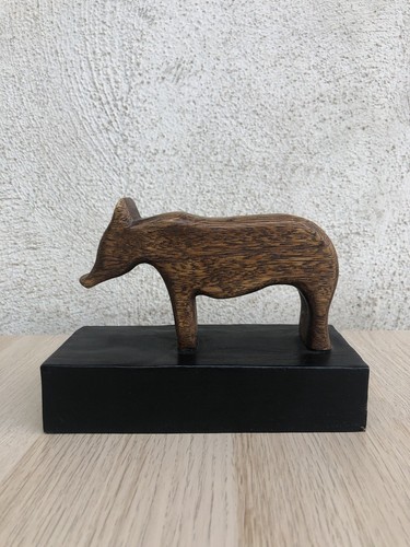 Scultura vintage tapiro - tapiro, in