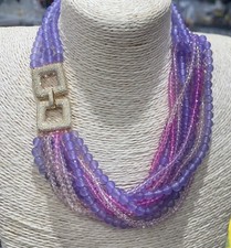 Collana donna pietre dure