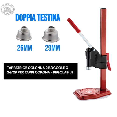 Tappatrice colonna boccole - colonna, 2
