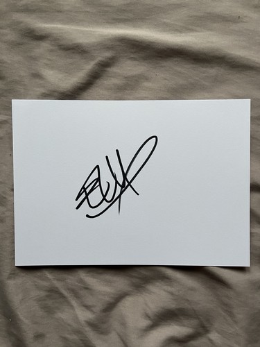 The edge genuine autograph - u2,