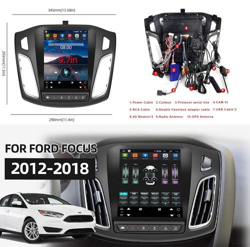 Autoradio 4 64g android - 9,7",