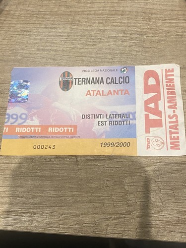 Ternana atalanta 1999 - ternana-atalanta, 1999/00