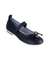 Asso Ballerine blu con fiocco