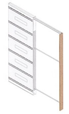 CONTROTELAIO PER CARTONGESSO 125/80 DS3141 SCRIGNO