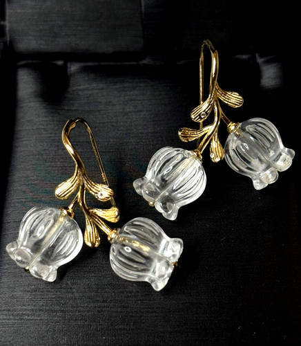 Orecchini fine cristallo - , di