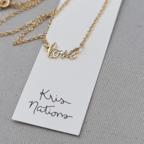 Collana catena firmata - , kris