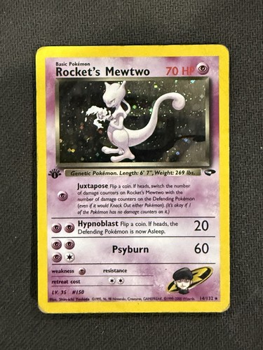 Rocket mewtwo 132 gym - mewtwo, 14/132