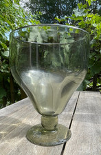 Vaso vintage stile MCM vetro