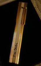 Accendino Pierre Cardin  placcato oro tascabile.